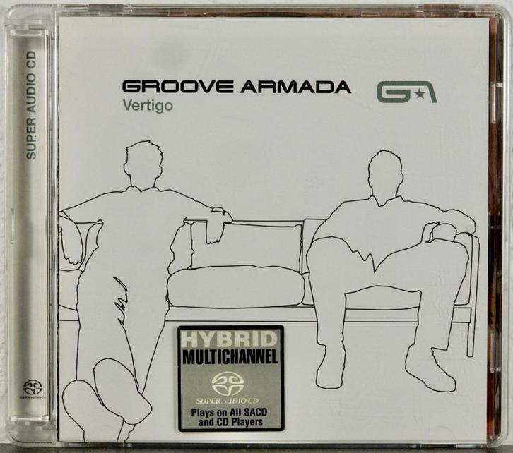 sacd Groove Armada – Vertigo RARE       3+1 gratis, Cd's en Dvd's, Cd's | Dance en House, Zo goed als nieuw, Trip Hop of Breakbeat
