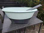 Mintgroen babybadje, Ophalen, Gebruikt, Badje