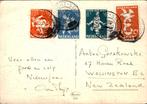 Utrecht - frankering - Nieuw Zeeland - 1958, Ophalen of Verzenden, Briefkaart
