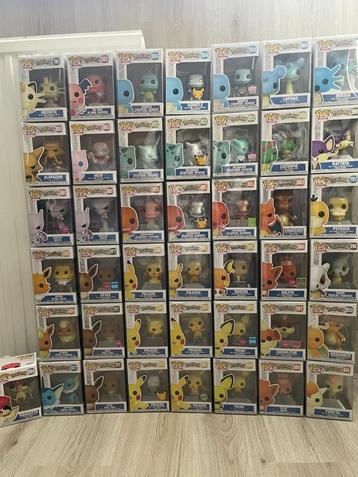  Complete Pokémon Funko Pop Collectie (43 stuks) – Zeldzaa beschikbaar voor biedingen