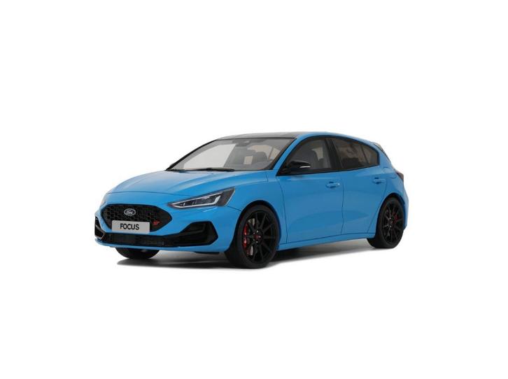 Ford Focus ST Edit. Azure Blauw '24 OTTO MOBILE 1/18 OT1186, Hobby en Vrije tijd, Modelauto's | 1:18, Nieuw, Auto, OttOMobile