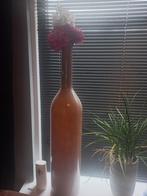 2 mooie vazen van de intratuin, Overige kleuren, Ophalen of Verzenden, Minder dan 50 cm, Glas