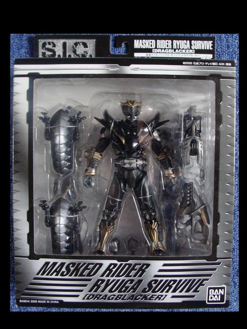Power Rangers / Kamen Rider -- SIC Kamen Rider Ryuga Survive, Kinderen en Baby's, Speelgoed | Actiefiguren, Nieuw, Ophalen of Verzenden