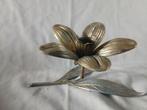 Retro, vintage Centerpiece, kandelaar metalen bloem, Antiek en Kunst, Ophalen of Verzenden