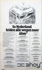 Vintage advertentie reclame Ahoy Rotterdam 1975, Verzenden, Gebruikt, Overige typen