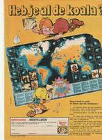 retro reclame 1971 Royco soep spaaractie wereldkaart strip, Verzamelen, Verzenden, Overige typen