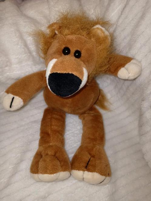 inspirion bruin leeuwtje., Kinderen en Baby's, Speelgoed | Knuffels en Pluche, Gebruikt, Overige typen, Ophalen of Verzenden