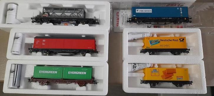 HO wagonnen piko en Roco nog nieuw in de verpakking, Hobby en Vrije tijd, Modeltreinen | H0, Nieuw, Wagon, Gelijkstroom, Piko