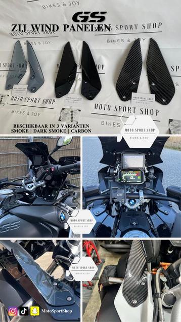  BMW GSA 1250 Zij Wind Panelen (Dark smoke, smoke& carbon) beschikbaar voor biedingen