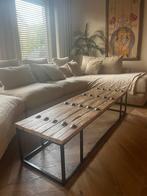 Salontafel, kloosterdeur, landelijk/industrieel, Ophalen, 100 tot 150 cm, 50 tot 100 cm, Zo goed als nieuw