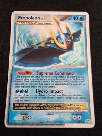 Empoleon lv. X Diamond & Pearl Near Mint beschikbaar voor biedingen