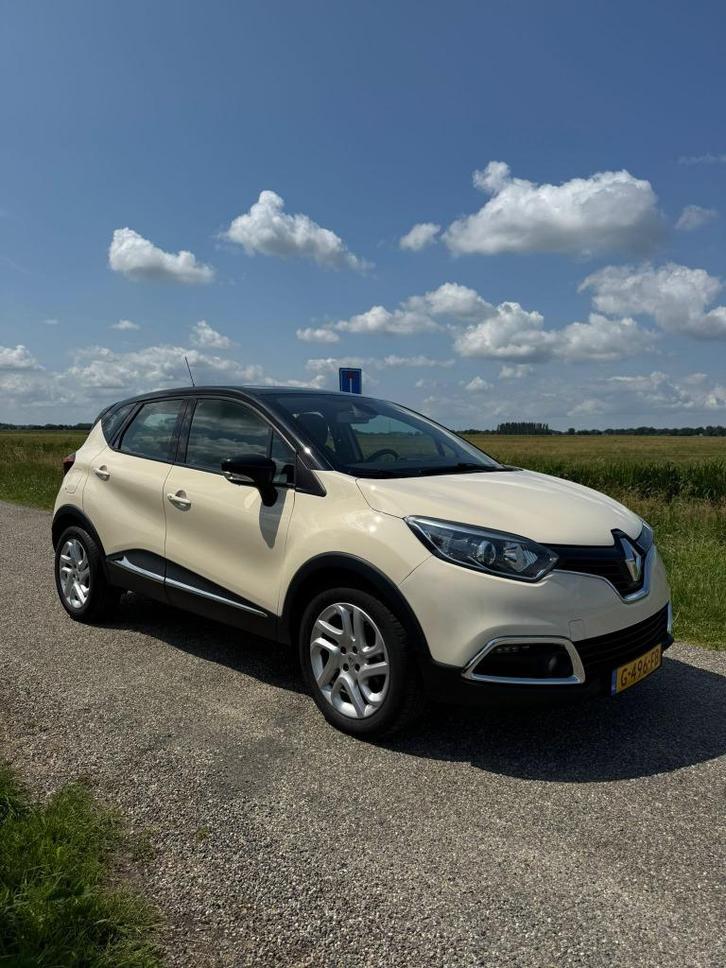 Renault Captur 1.2 TCE 120 EDC 2014 Wit, Auto's, Renault, Bedrijf, Captur, ABS, Airbags, Airconditioning, Boordcomputer, Centrale vergrendeling
