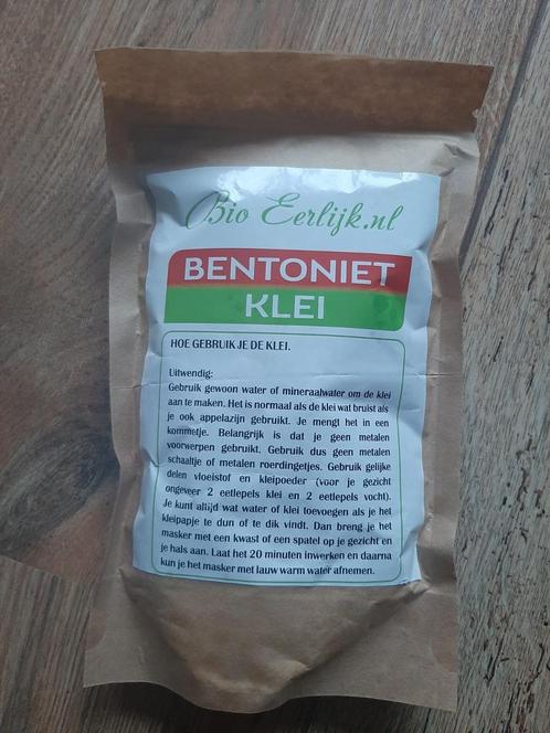 Nieuwe bentoniet klei 200 gr van bio eerlijk (8x), Sport en Fitness, Gezondheidsproducten en Wellness, Nieuw, Poeder of Drank