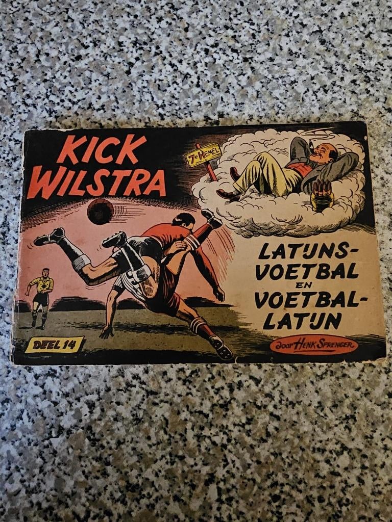 Kick Wilstra, Boeken, Stripboeken, Eén stripboek, Ophalen, Gelezen, Henk Sprenger