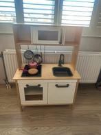 Ikea Speelkeuken met veel accessoires, Ophalen, Zo goed als nieuw, Hout, Speelkeuken