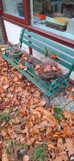 Tuinbankje, Tuin en Terras, Tuinbanken, Ophalen, Gebruikt, Metaal