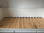 Prima Ikea Hemnes bed, Ophalen, Eenpersoons, Wit, Zo goed als nieuw