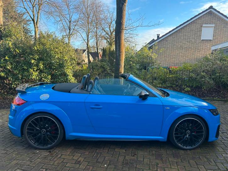 Audi TT 40 Tfsi 197pk S Tronic 2020 Blauw, Auto's, Audi, Particulier, TT, Benzine, Cabriolet, Automaat, Geïmporteerd, Blauw, Zwart