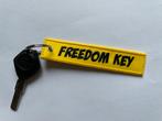 FREEDOM KEY sleutelhanger, Verzamelen, Sleutelhangers, Ophalen, Nieuw, Merk