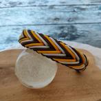 Halsband walnut 30-32cm, ByDaisS, Nieuw, Ophalen of Verzenden, Handgemaakt