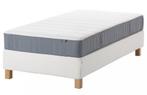 Bed 90 x 200  1 persoons boxspring RVS poten . Niet gebruikt, Huis en Inrichting, Slaapkamer | Bedden, Ophalen, 90 cm, Eenpersoons
