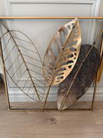 Wanddecoratie - Bladeren - 50x50cm, Ophalen of Verzenden, Zo goed als nieuw