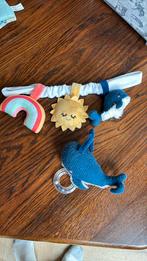 HEMA autospeelgoed baby - wagenspanner en muziekdier, Ophalen of Verzenden, Zo goed als nieuw, Mobiel