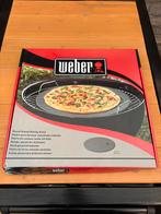 Weber pizzasteen geglazuurd 36cm, Ophalen of Verzenden, Gebruikt, WEBER