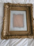 Oude barok lijst met glas, Ophalen, Zo goed als nieuw, Minder dan 50 cm, 50 tot 75 cm