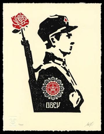 OBEY - ROSE SOLDIER beschikbaar voor biedingen