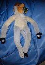 Ollie pluche knuffel aap aapje klittenband nieuw kado cadeau, Ophalen of Verzenden, Nieuw, Overige typen