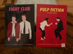 Kartonnen A4 Film Poster - 2 stuks (Pulp Fiction+Fight Club), Ophalen, Film en Tv