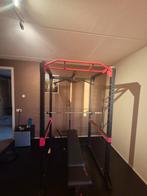 Powercage + cable met bank, Sport en Fitness, Ophalen, Benen, Gebruikt, Krachtstation