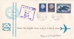 1ste vlucht – 26 april 1960 – Amsterdam-Jeddah - VH 542a, Postzegels en Munten, Brieven en Enveloppen | Nederland, Envelop, Verzenden