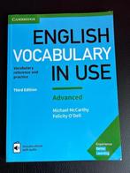 Cambridge English vocabulary in use - Adv book with answers, Cambridge, Nieuw, Alpha, HBO