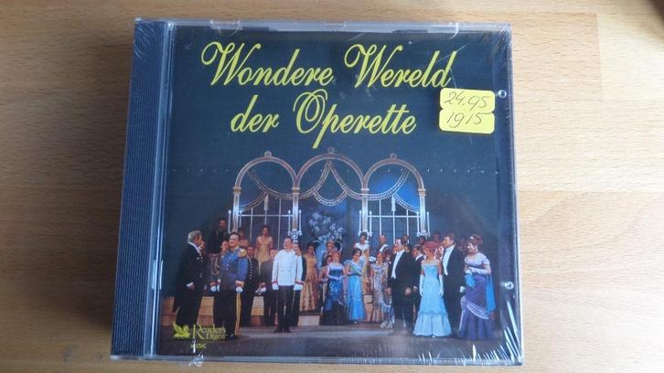 Wondere Wereld der Operette in een 5 cd box van Readers, Cd's en Dvd's, Cd's | Wereldmuziek, Zo goed als nieuw, Overige soorten