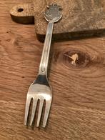 Verzilverd kindervorkje giraf, Ophalen of Verzenden