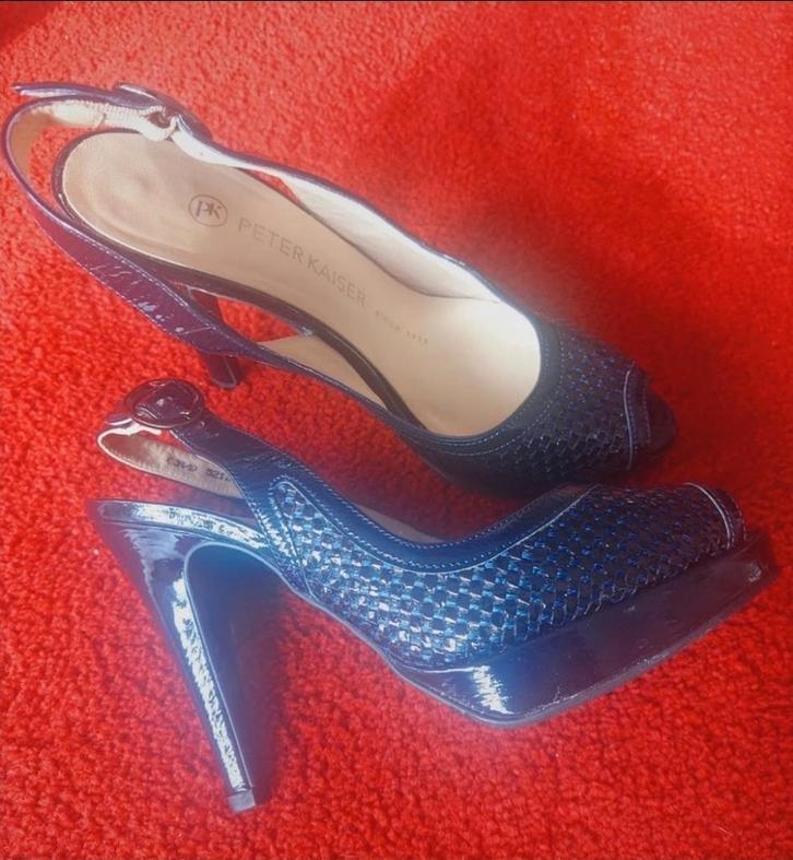 Peter Kaiser pumps, Kleding | Dames, Schoenen, Zo goed als nieuw, Zwart, Ophalen of Verzenden