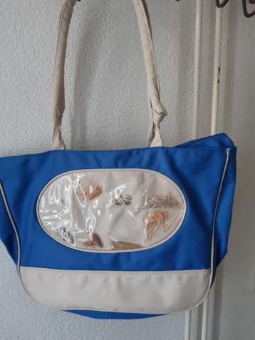 GROTE  TAS BLAUW beschikbaar voor biedingen