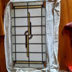 Vier art deco glas inlood ramen., Doe-het-zelf en Verbouw, Glas en Ramen, Ophalen, Gevelraam of Ruit, Gebruikt, 80 tot 120 cm
