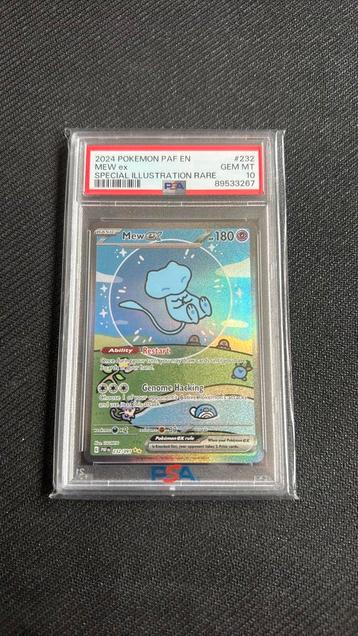 Mew Alt Art Paldean Fates PSA 10 beschikbaar voor biedingen