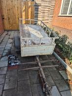 Aanhanger met fietsen rek, Ophalen, Gebruikt