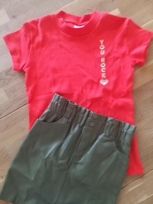 Leuke meiden set, Kinderen en Baby's, Kinderkleding | Maat 134, Nieuw, Meisje, Shirt of Longsleeve, Ophalen of Verzenden