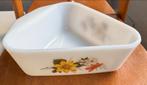 Pyrex Autumn Glory Ovenschaal Driehoek Jaren '60, Ophalen of Verzenden, Gebruikt