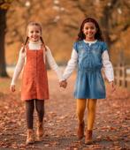 🍂 Leuk spijker jurkje!  Esprit 128-134, Ophalen of Verzenden, Zo goed als nieuw, Meisje, Jurk of Rok