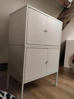 Ikea Lixhult stalen kastje grijs, z.g.a.n., Huis en Inrichting, Ophalen of Verzenden, Zo goed als nieuw