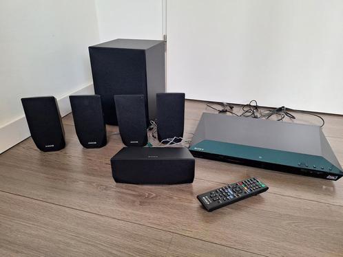 Sony blu-ray disc/dvd home theatre system model no HBD-E2100, Audio, Tv en Foto, Home Cinema-sets, Zo goed als nieuw, Blu-ray-speler