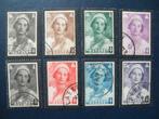 Postzegels België 1935 koning Astrid - cw. € 7,00., Ophalen of Verzenden, Gestempeld, Koninklijk huis