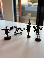Clinic Clowns Bronzen Beeldjes Set van 4, Antiek en Kunst, Ophalen of Verzenden