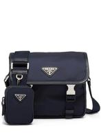 Prada Re-Nylon schoudertas, Sieraden, Tassen en Uiterlijk, Tassen | Schoudertassen, Ophalen of Verzenden, Nieuw, Blauw, Overige merken